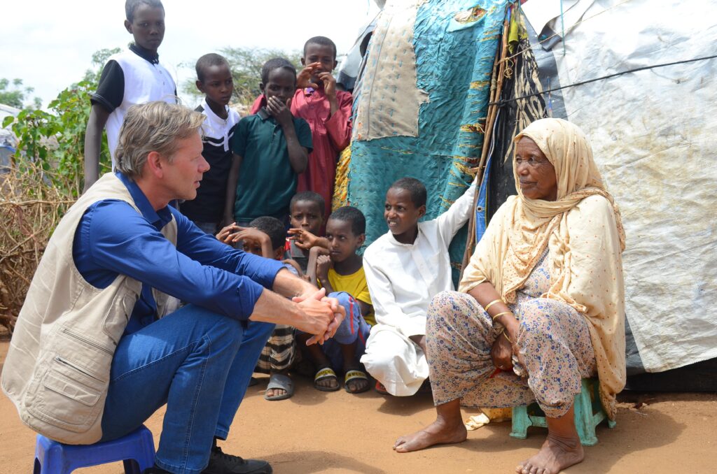 Klimaatverandering Joël Voordewind in Ethiopië - fotocredit Yalew Arega (ZOA)-min